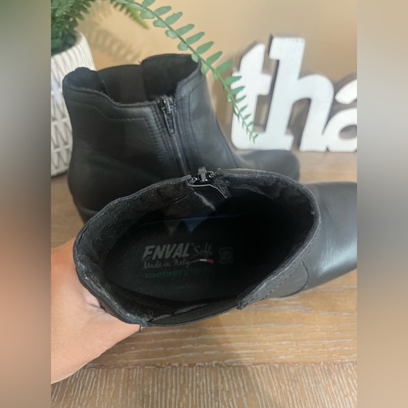 Enval Soft D.Dahlia Women's Ankle Boots Size 9 Made in Italy - Picture 12 of 16